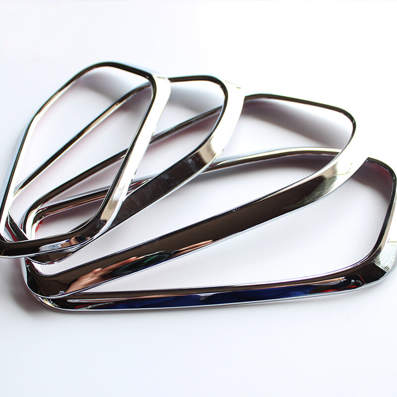 凡響 廣汽傳祺GS5內(nèi)拉手框 gs5改裝升級內(nèi)拉手邊框罩 鍍鉻亮罩ABS 4個裝 銀色 GS5內(nèi)拉手框