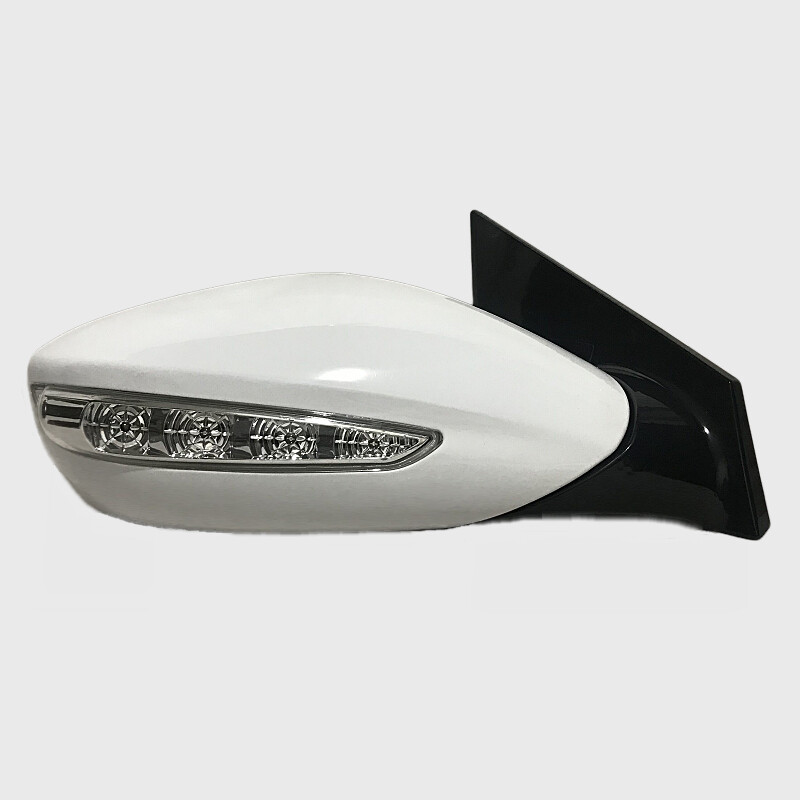 適用于現(xiàn)代索納塔八代倒車鏡總成11至15年款索八后視鏡S8反光鏡 五線(麻座)-副駕駛右 無漆